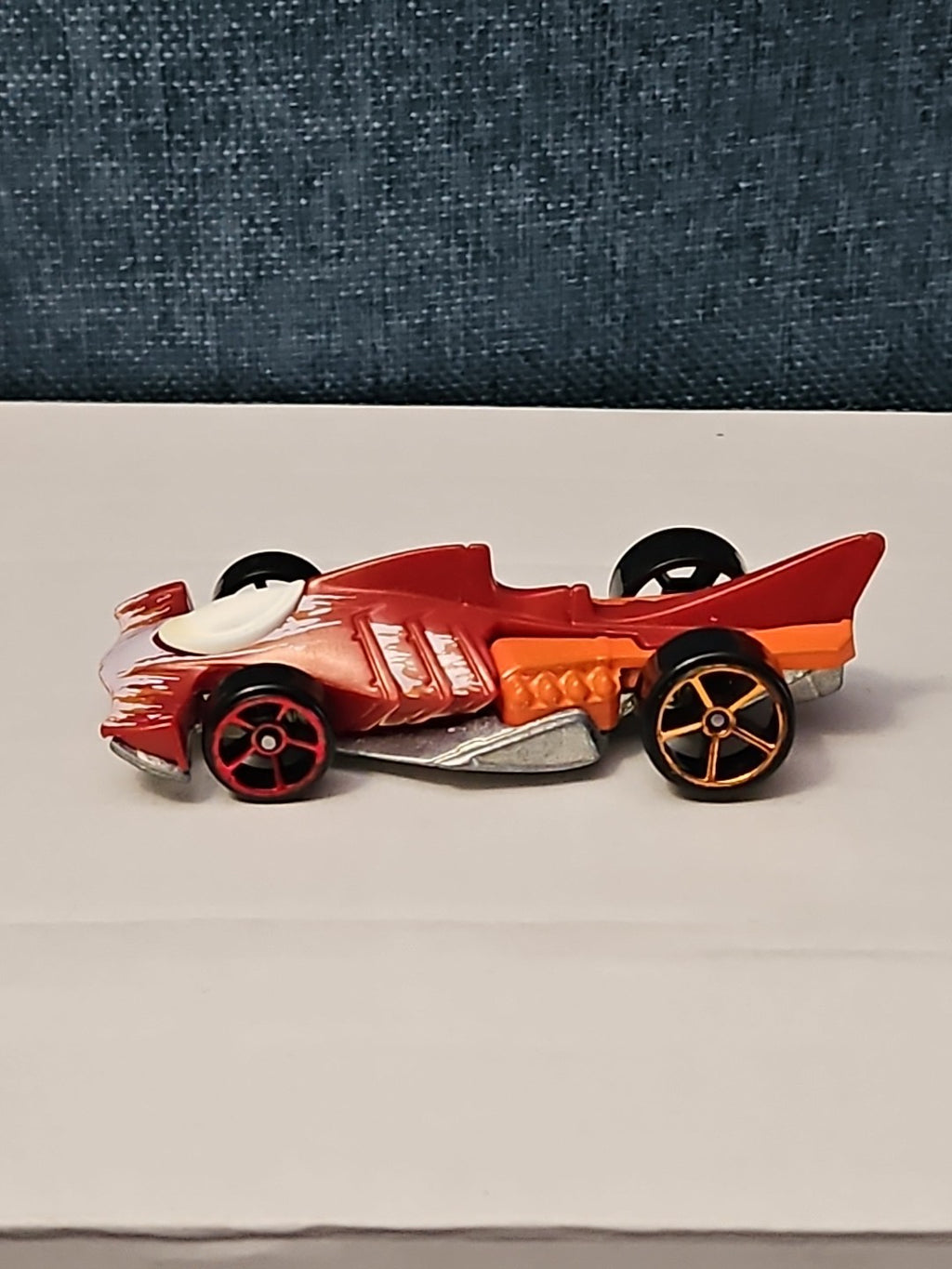 Hot Wheels Hammer Down | Red & Orange Turbine Dragster | Track Stars | Loose