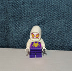 LEGO Marvel Ghost Spider Minifigure Gwen Stacy Kids Custom Sitting Toy Used