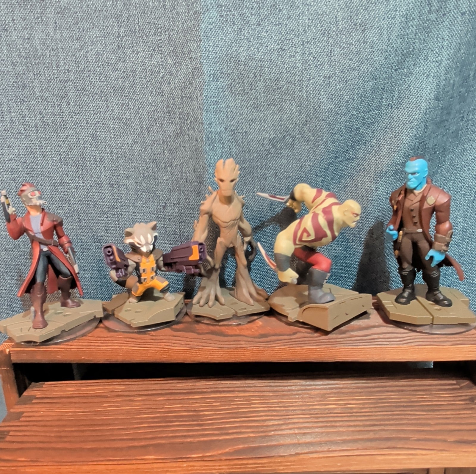 Disney Infinity 2.0 Guardians Galaxy 5 Figure Lot PVC Loose
