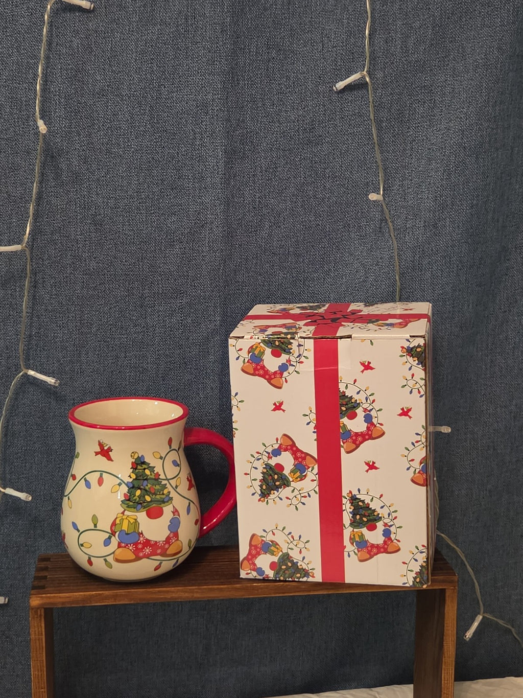 Temp-tations Gnome Christmas Tree Holiday 16oz Ceramic Mug