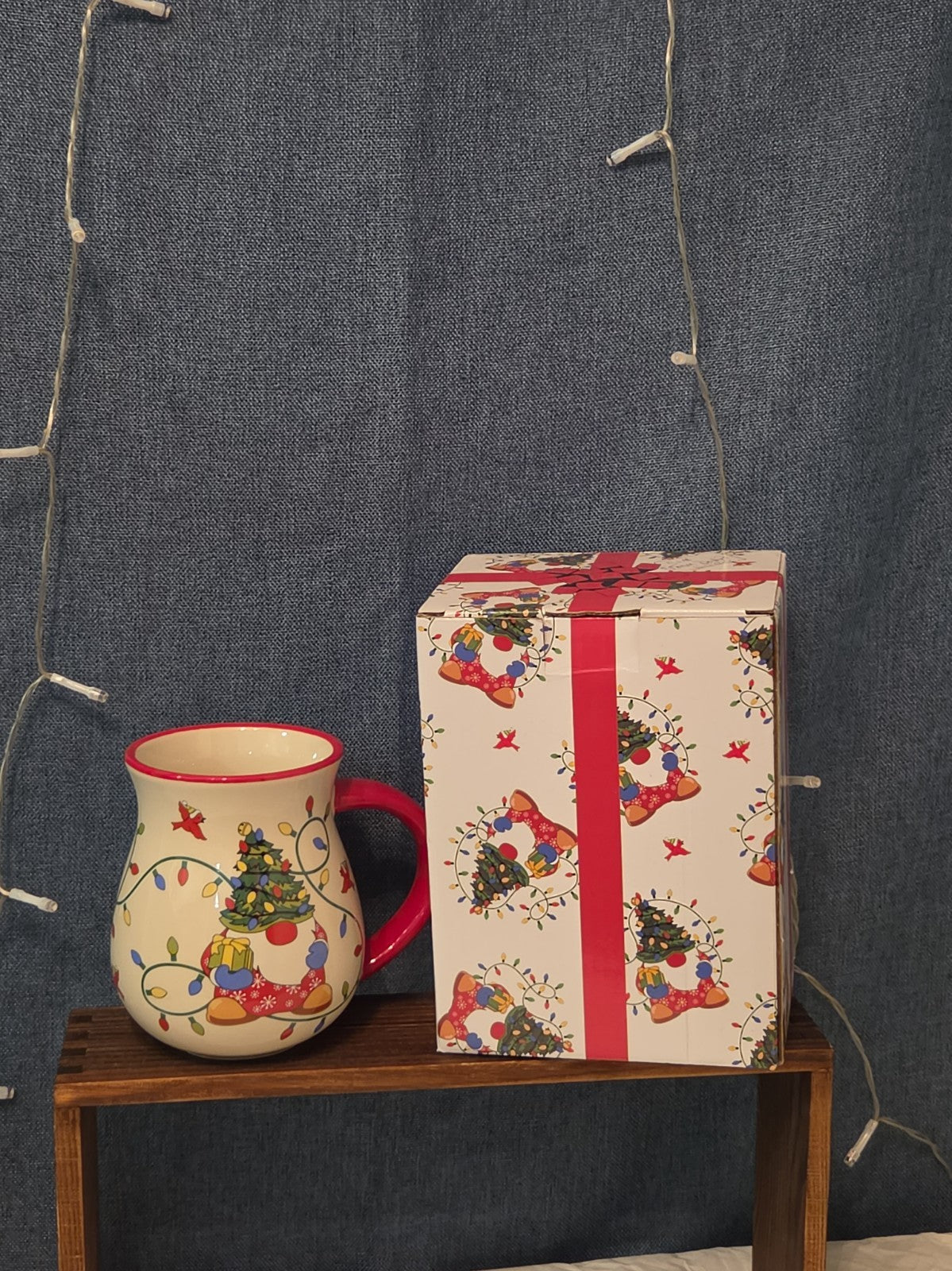 Temp-tations Gnome Christmas Tree Holiday 16oz Ceramic Mug