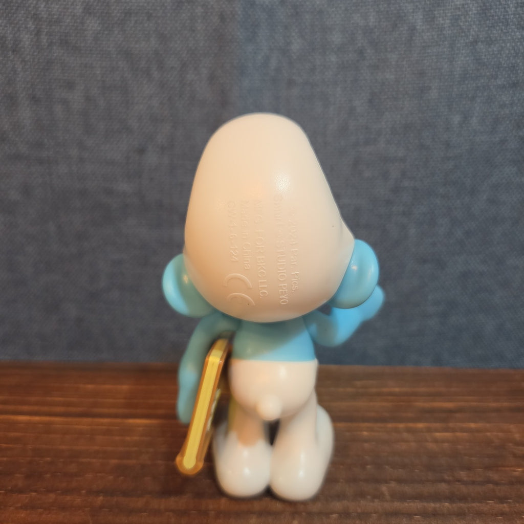 Peyo BKC Brainy Smurf PVC Figure 2024 Nostalgic Cartoon Toy