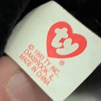 Ty Teenie Beanie Baby Zip Black Cat McDonald's Vintage #10 TAG CREASE/RIP