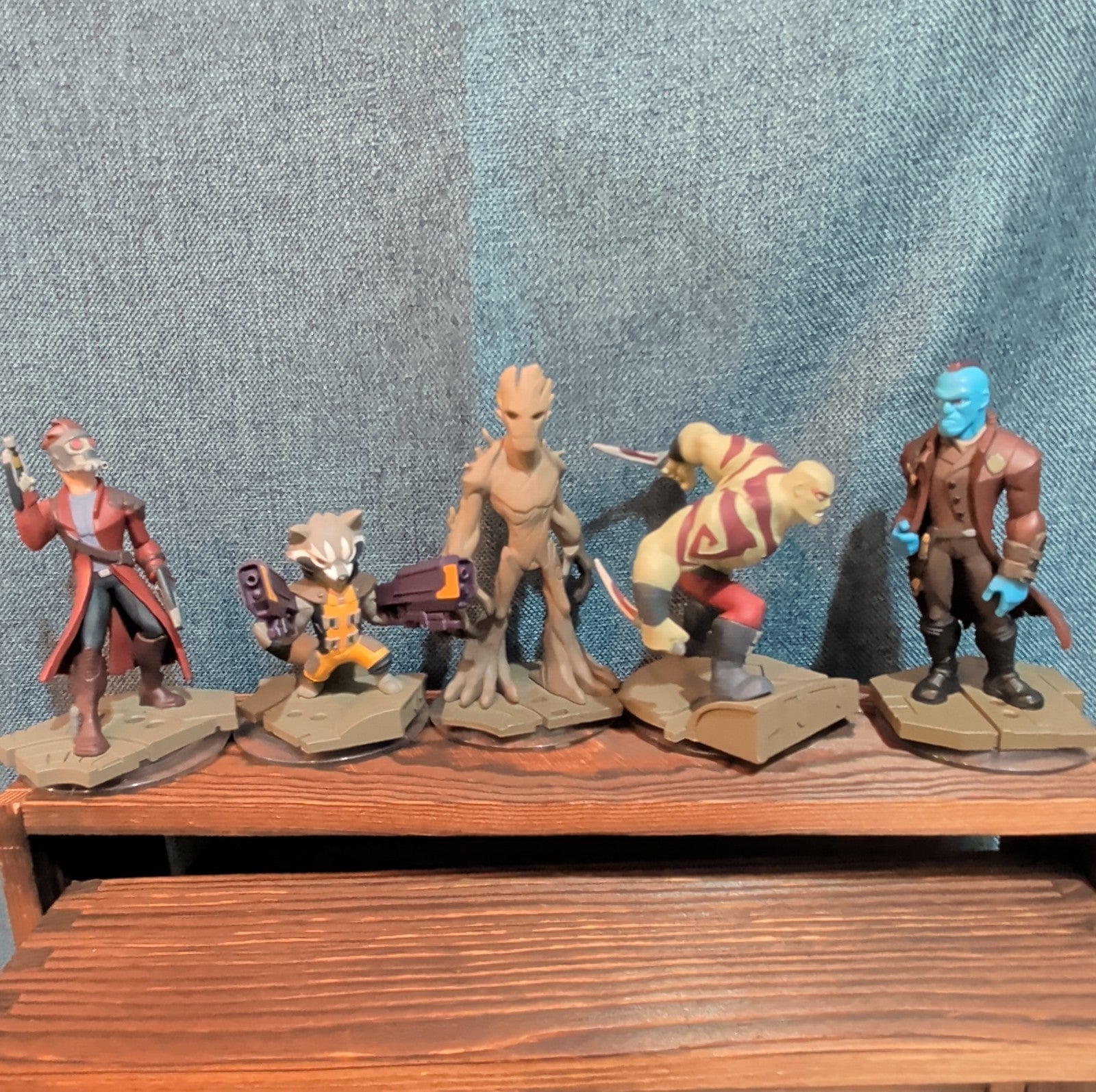 Disney Infinity 2.0 Guardians Galaxy 5 Figure Lot PVC Loose