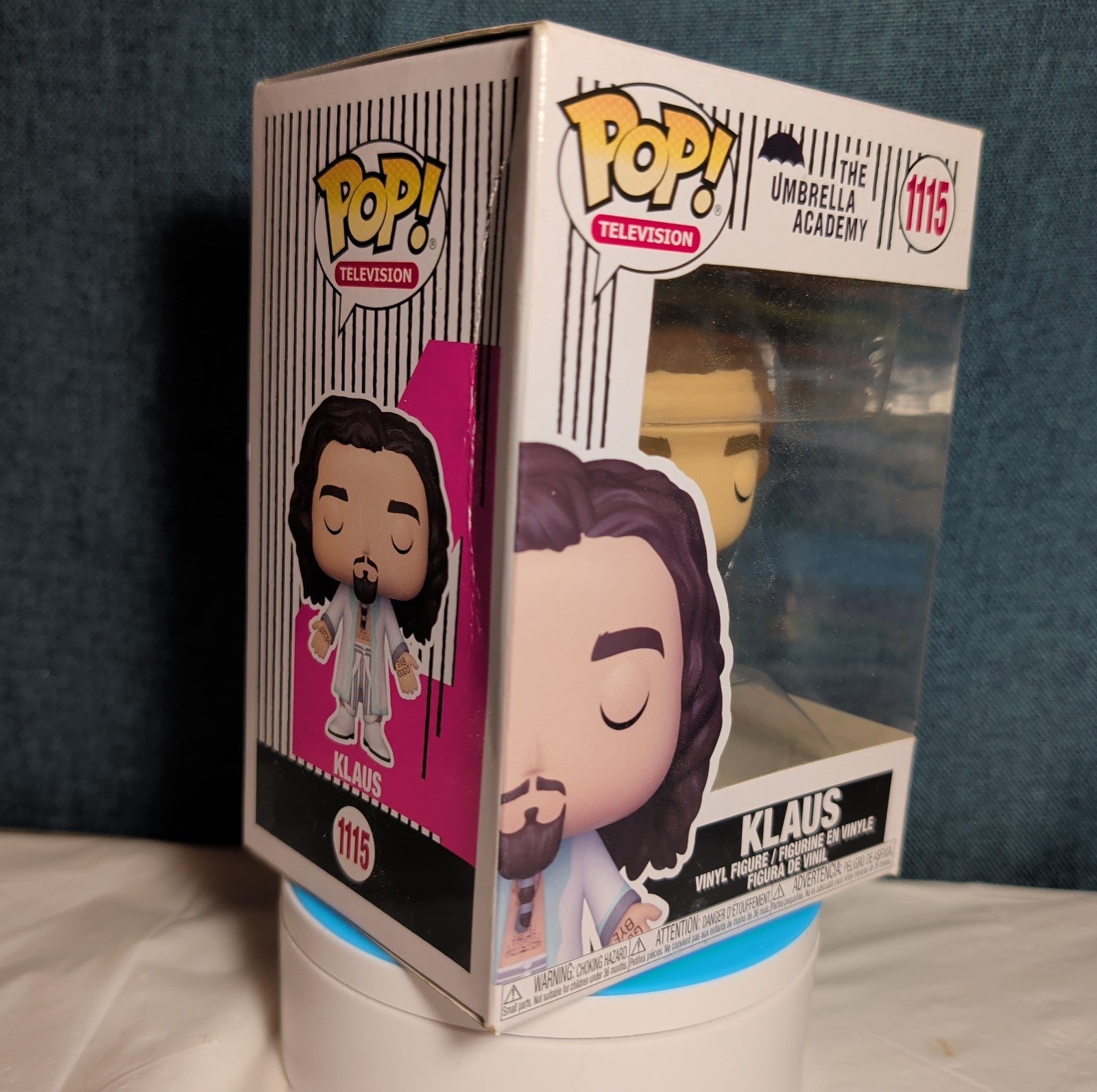 Funko POP Umbrella Academy Klaus 1115 Vinyl Figure S2 Cult in Box with Protector