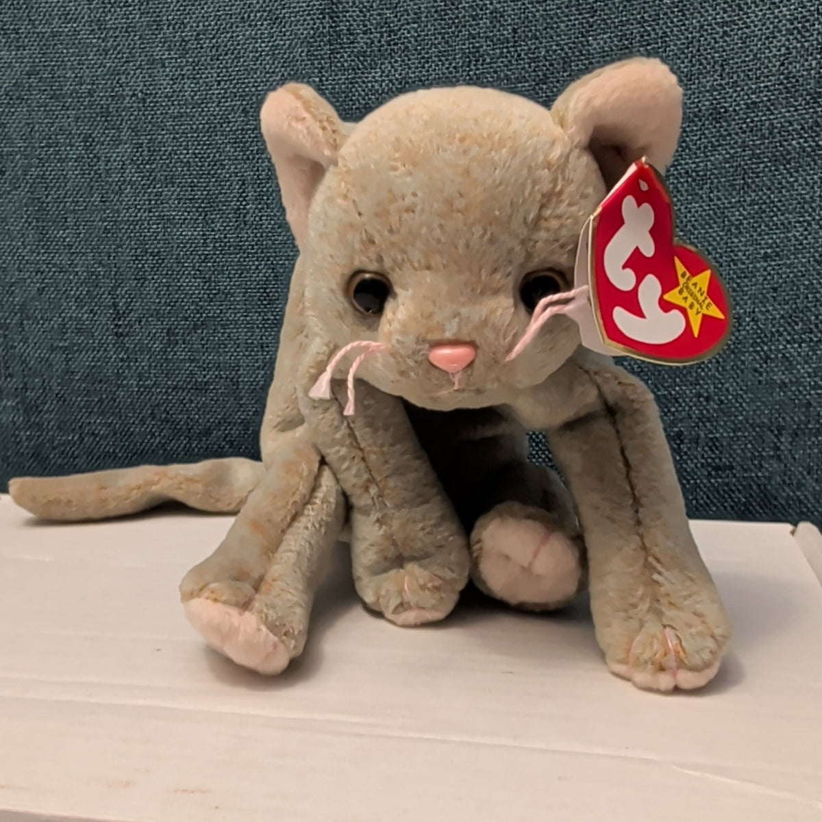 Ty Beanie Baby SCAT THE CAT | Retired 1998/1999 | 5th Gen Tag Vintage Kitten