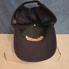 Bulleit Frontier Whiskey Hat Cap Sportsman Charcoal Black Strapback