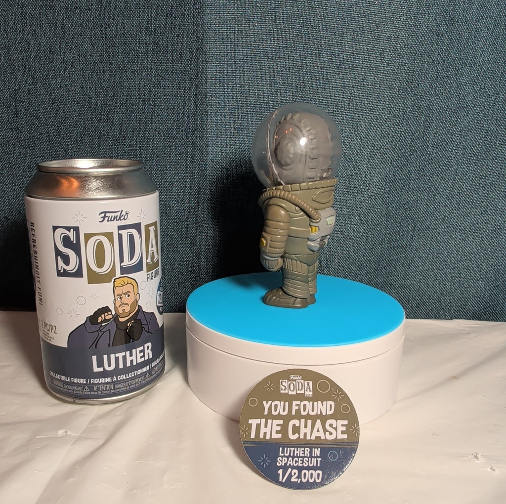 Funko Soda Luther Spacesuit Chase Vinyl Figure 1/2000