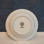 Noritake Peony 5053 China 7.5" Soup Bowl Floral Gold Rim Vintage
