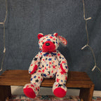 Ty Beanie Baby Red Patriotic Star Bear Plush 2003