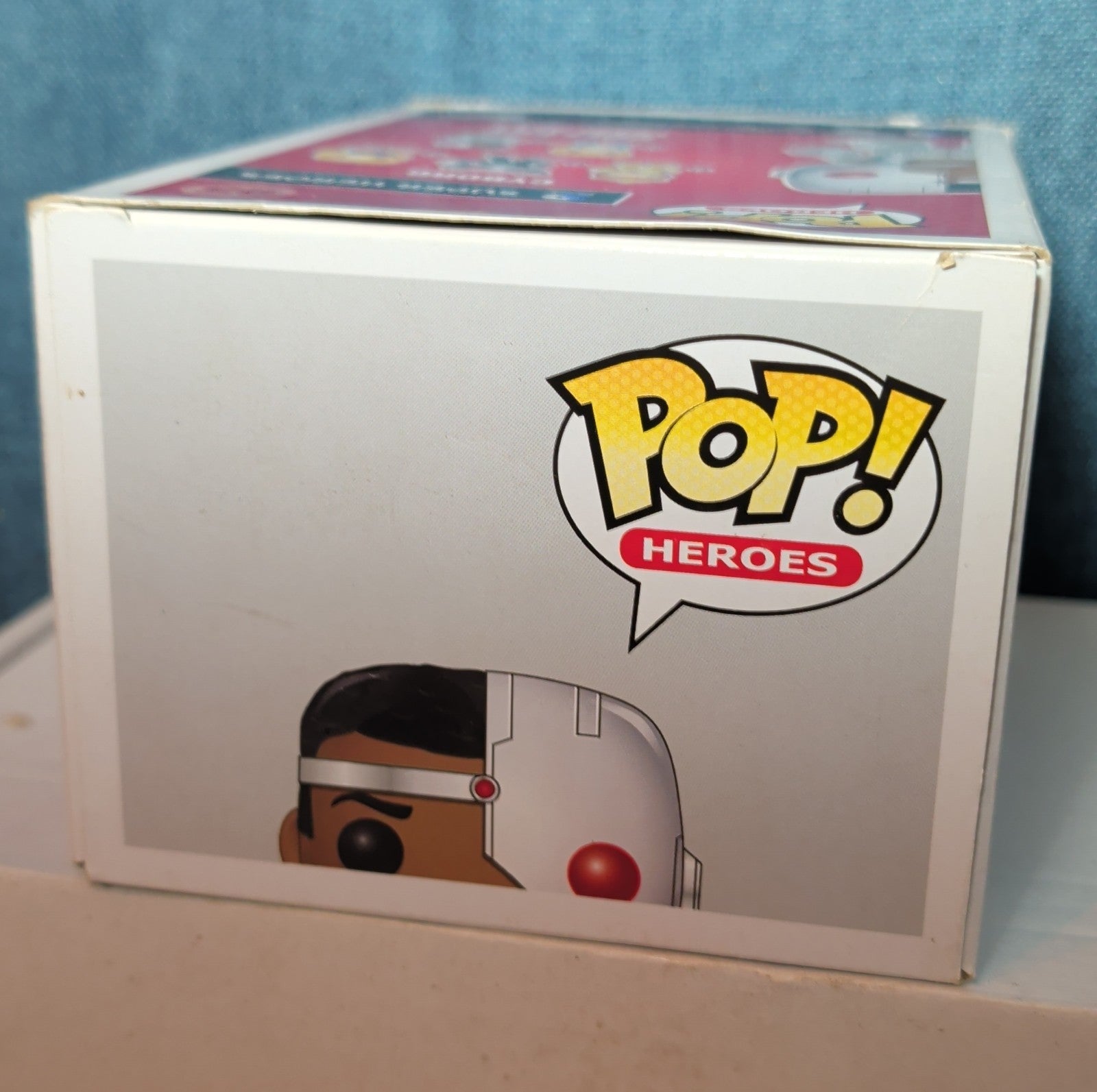 Funko Pop Heroes Cyborg 95 Vinyl Figure DC Comics NIB with Protector