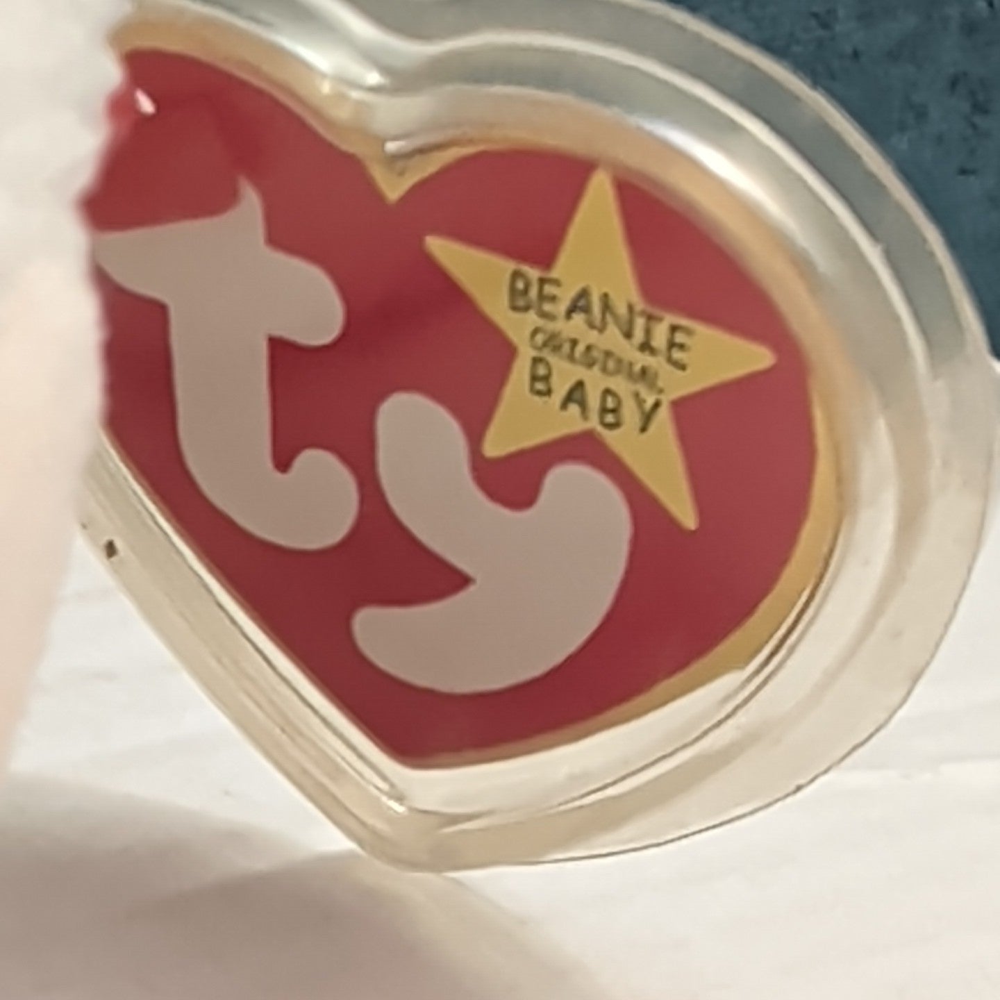 Ty Beanie Baby Fleece Lamb 1996 Retired 4th Gen Tags MWMT P.E. Pellets Authentic