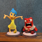 Disney Infinity 3.0 Inside Out Joy & Anger 2 Figure Lot PVC Loose