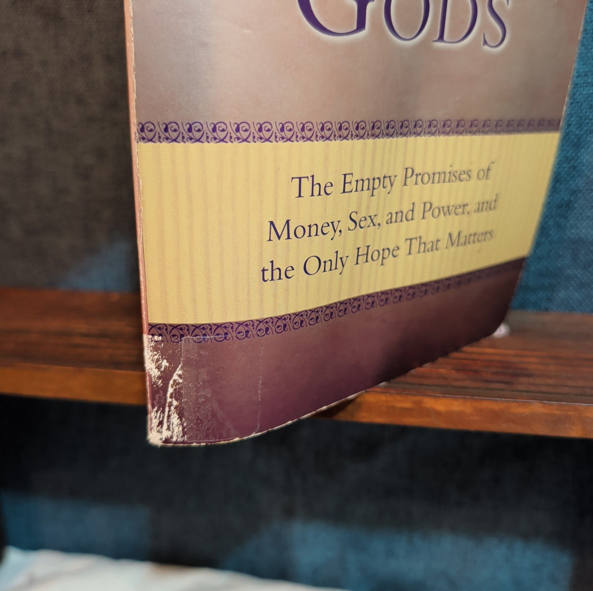 Timothy Keller Counterfeit Gods Paperback Christian Theology