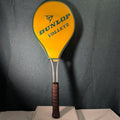Vintage Dunlop Volley II Aluminum Tennis Racquet 4 5/8 L Made in USA With Cover