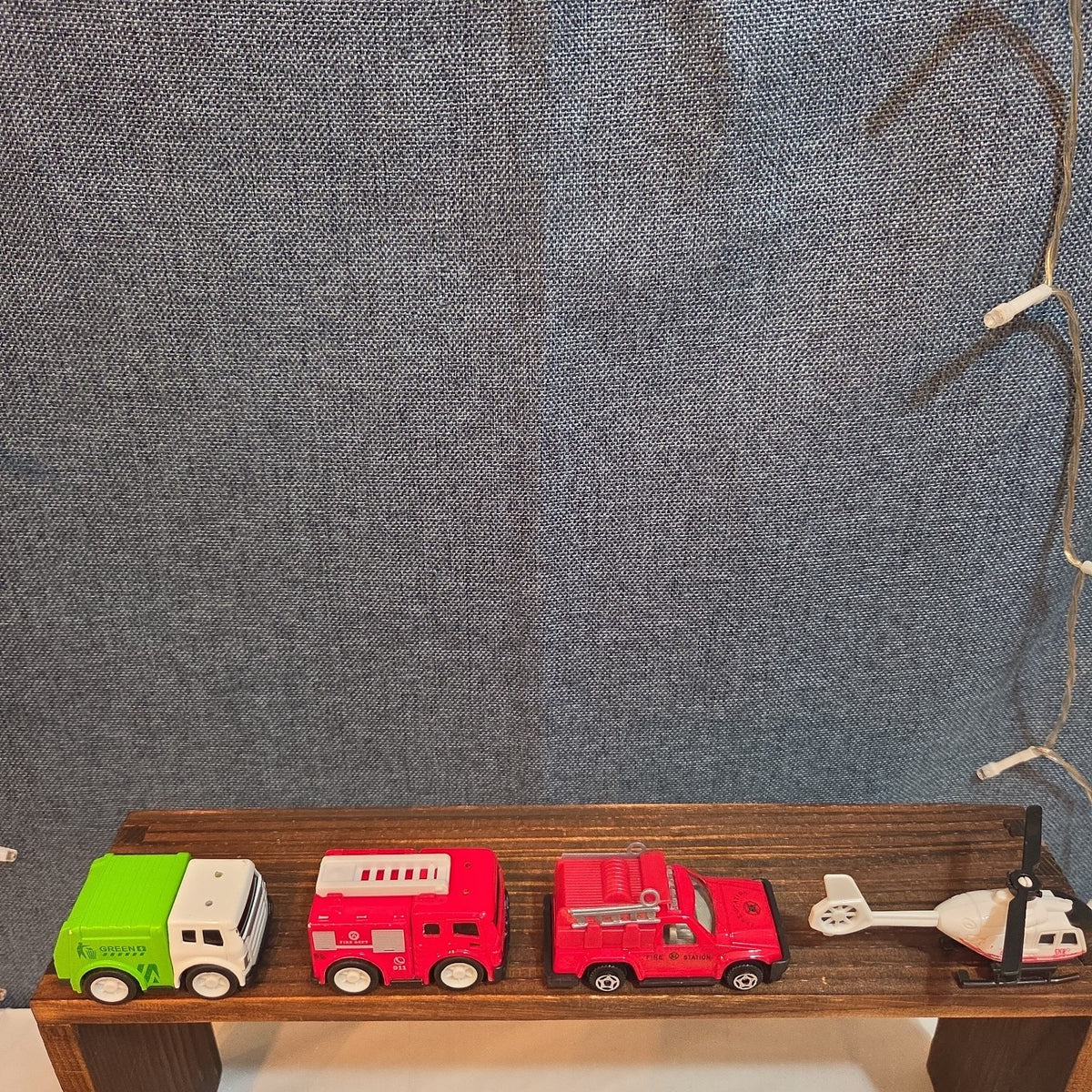 City Rescue Toy Vehicle Lot 4 Fire Truck Copter