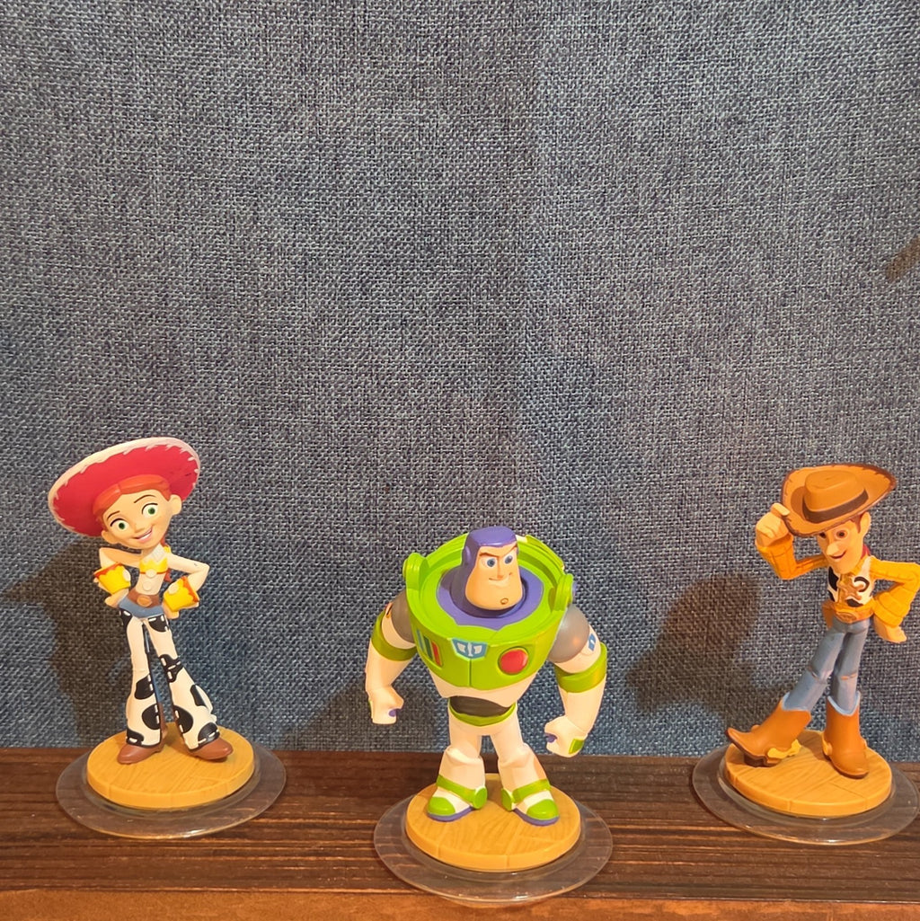 Disney Infinity Toy Story Buzz Woody Jessie Figures Lot 3 Loose