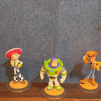 Disney Infinity Toy Story Buzz Woody Jessie Figures Lot 3 Loose