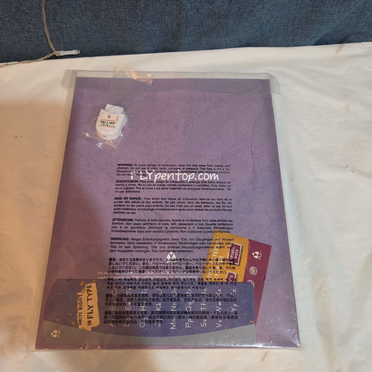 LeapFrog FLY Pentop Writer's Toolbox Cartridge Notebook 2005 Y2K Tech Sealed