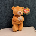 Ty Beanie Baby Hope the Praying Bear 1998 Kneeling Plush Mint Tags Protected