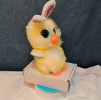 Ty Beanie Boos Coop The Easter Chick Bunny Ears Plush 6" Glitter Eyes NWT