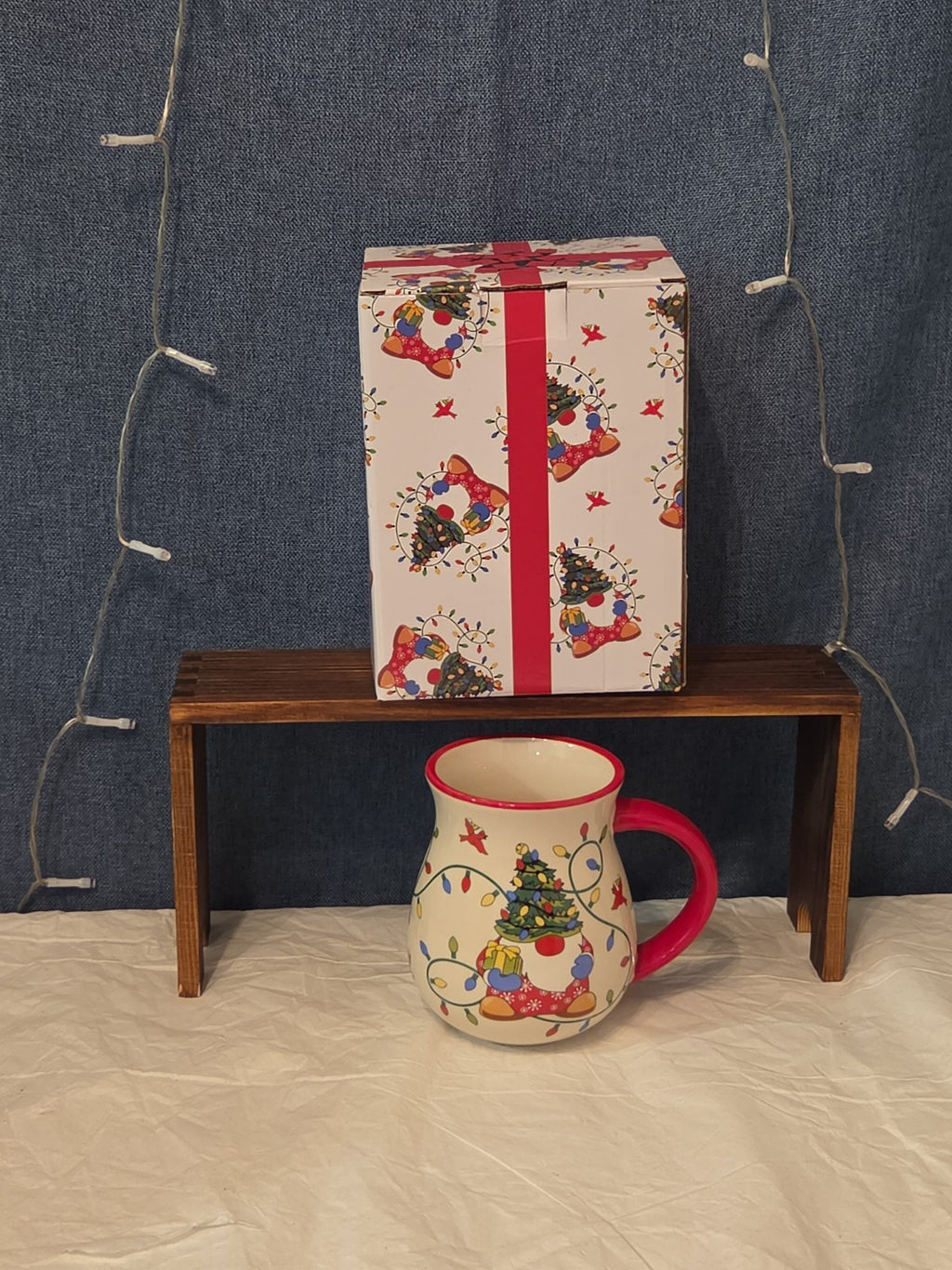 Temp-tations Gnome Christmas Tree Holiday 16oz Ceramic Mug
