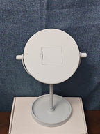 LED Tabletop Vanity Mirror 8.5" Round Makeup Mirror Jewelry Tray Base | Tested