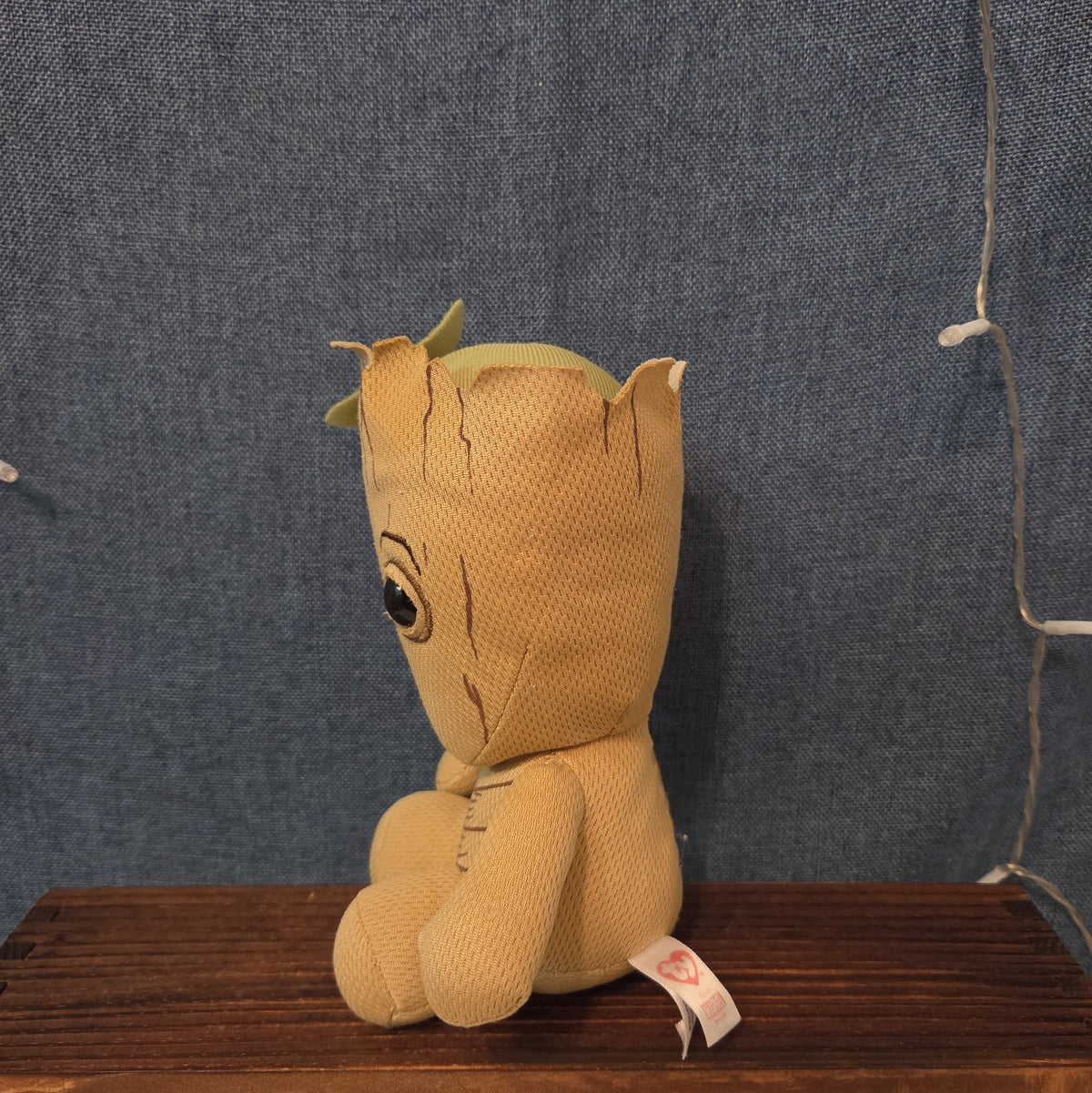 TY Beanie Baby Marvel Groot 6" Plush Textured Fabric Comic