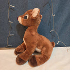 Dan Dee Rudolph Red Nosed Reindeer 15" Plush Light Sings