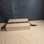 Blue Floral Phone Lanyard Quick Release Detachable Strap Loop