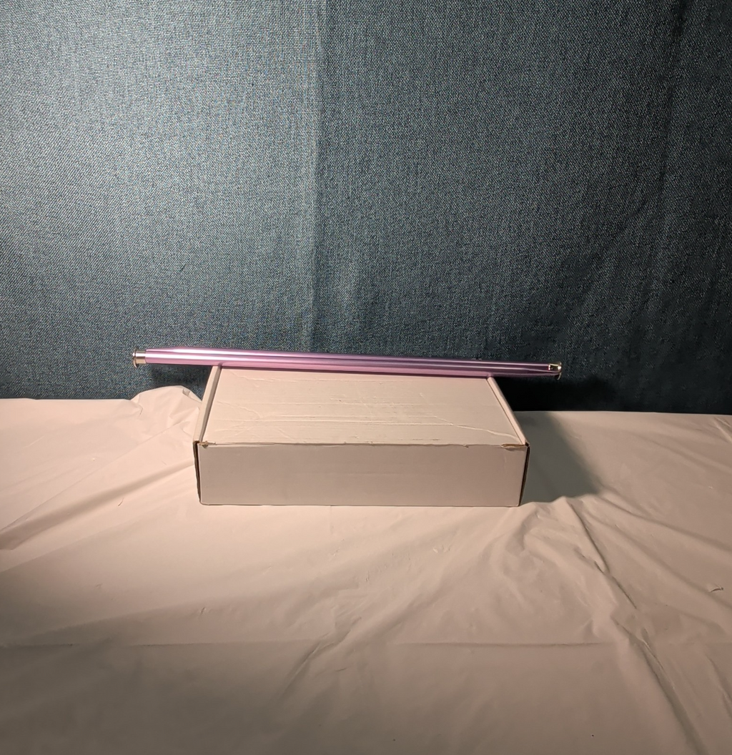 Boye Size 5 Aluminum Knitting Needles 14 Inch Straight Pair Purple Vintage 6328