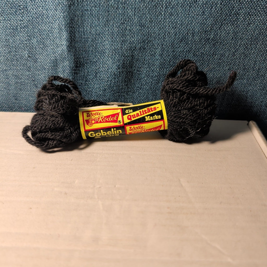 Vintage Tapestry Wool Lot 5 Skeins DMC Laine Colbert & Wolle-Rödel Virgin Wool