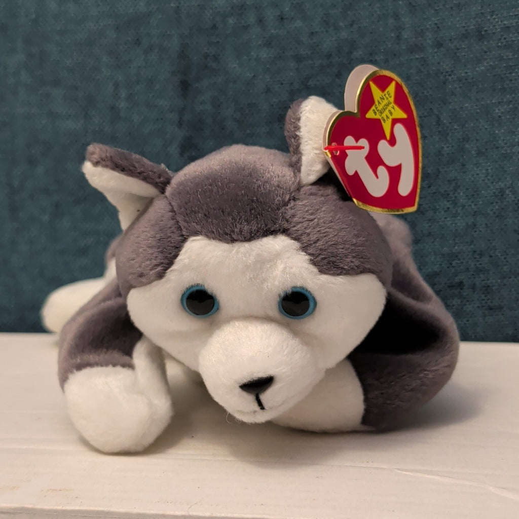 TY Beanie Baby NANOOK Husky Dog 1996 | MWMT Mint Tags | Fareham Hants Star