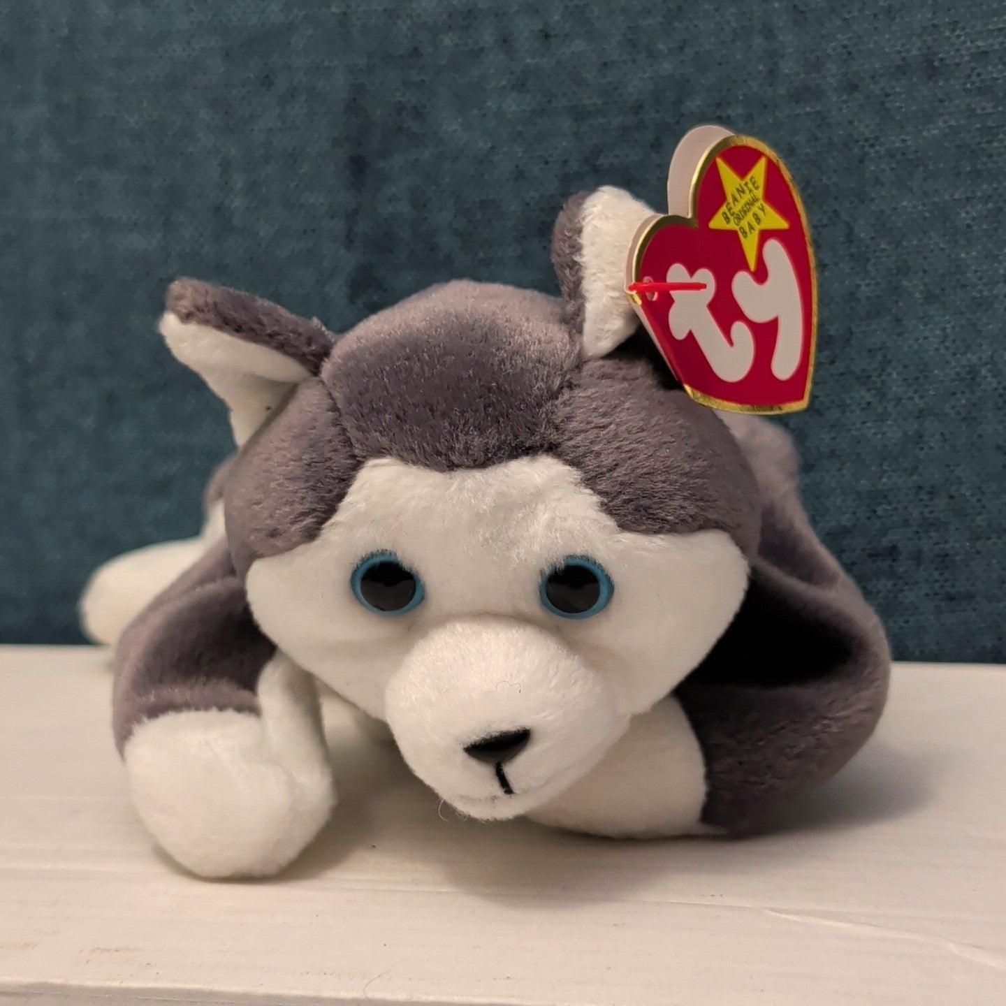 TY Beanie Baby NANOOK Husky Dog 1996 | MWMT Mint Tags | Fareham Hants Star