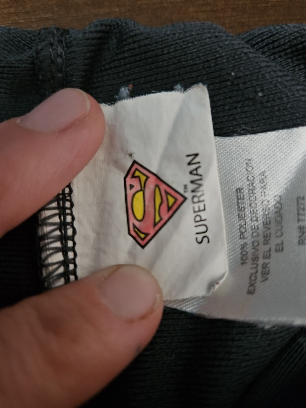 DC Comics Superman Boys Athletic Shorts Size S 6/7 Grey Red Mesh Gym Shorts