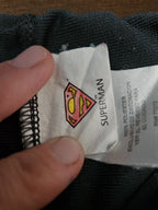 DC Comics Superman Boys Athletic Shorts Size S 6/7 Grey Red Mesh Gym Shorts