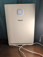 Okaysou AirMax 10L Pro Air Purifier HEPA 5-Stage 1000sq ft Room White Working