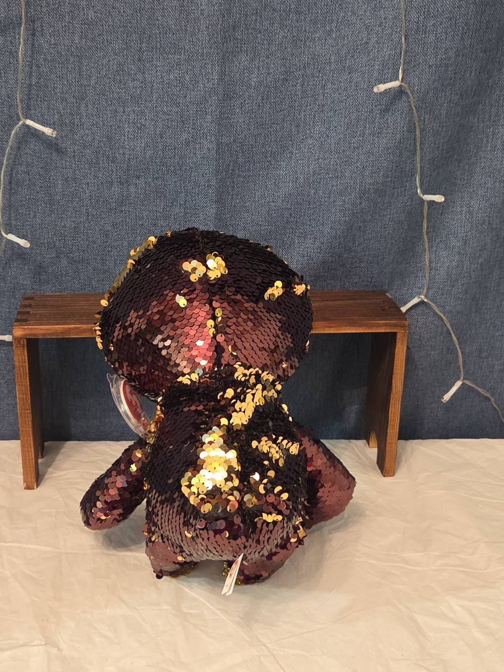 Limited TY Flippables Dangler Sloth 9" Sequin Plush WT