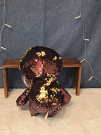 Limited TY Flippables Dangler Sloth 9" Sequin Plush WT