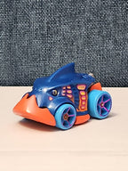 Hot Wheels Piranha Terror | 2013 First Edition | Blue & Orange Creature Car