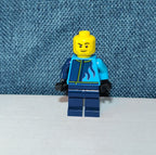 LEGO City Monster Truck Driver Minifigure cty1760 Flame Racing Jacket Loose