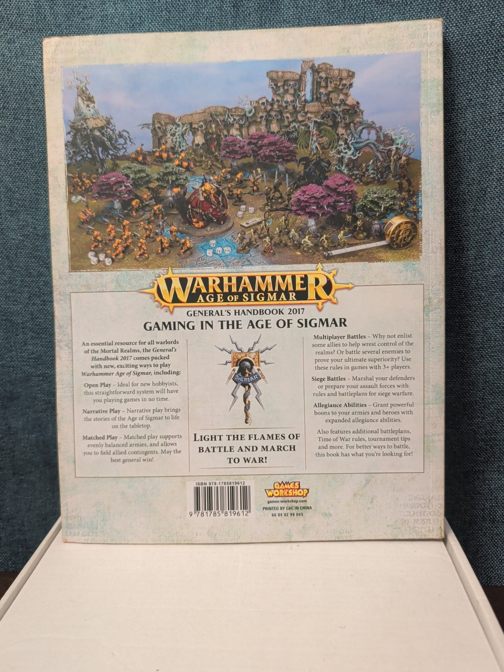 Warhammer AoS General's Handbook 2017 | Out of Print Softcover Rulebook