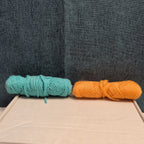 Vintage Columbia Minerva Persian Wool Yarn 7 Skeins 100% Virgin Wool Needlepoint