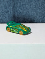 Hot Wheels Technetium Green Diecast Car | Nitrobot Attack Set Exclusive | Track