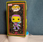 Funko Pop Marvel Infinity Saga Blacklight Wasp 341 Target Exclusive in Protector