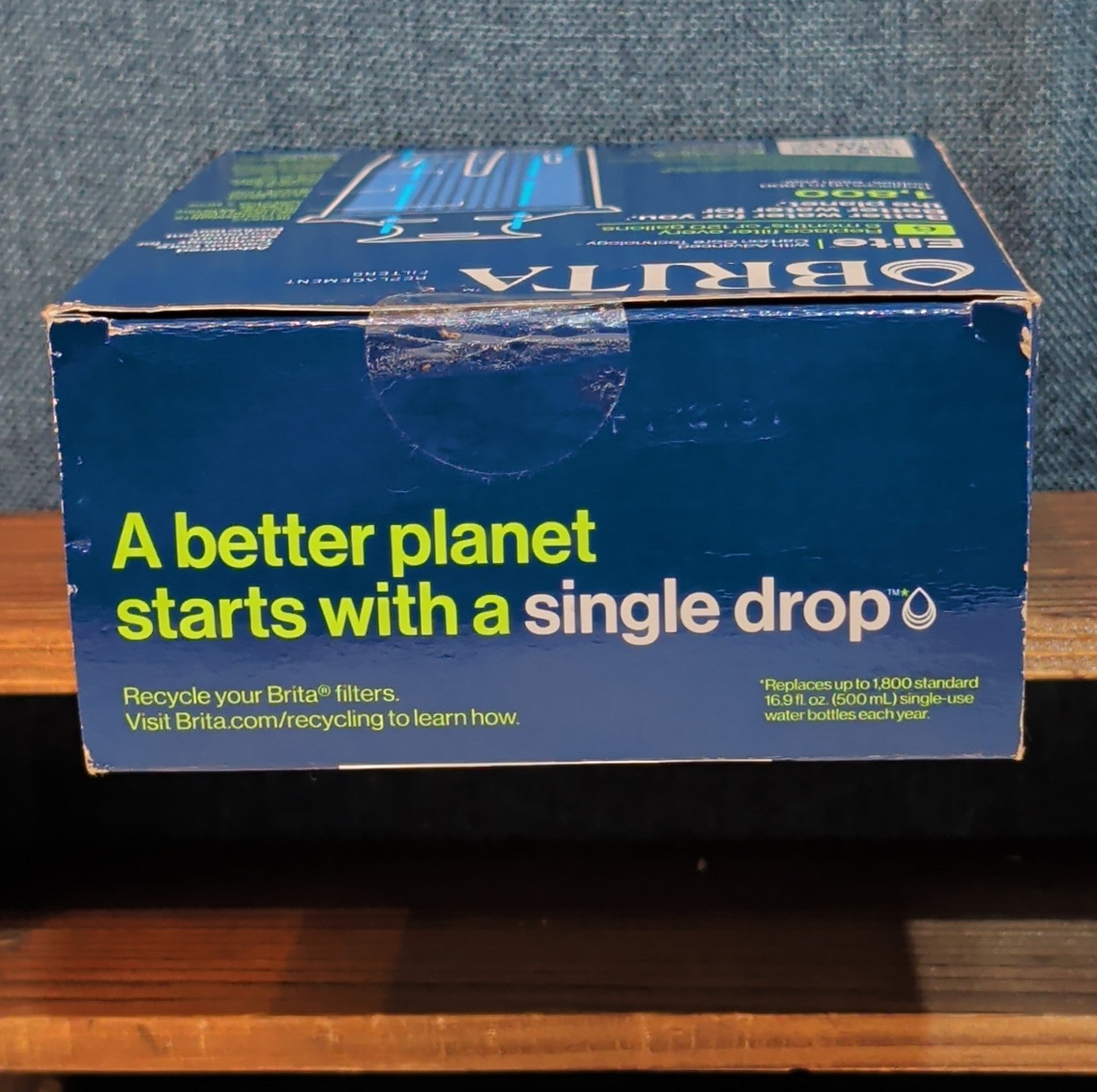 Brita Elite Replacement Water Pitcher Filters 2 Count Pack NIB 6 Month