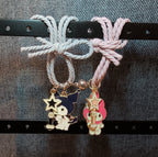 Kuromi My Melody Magnetic Friendship Bracelet Set Enamel Kawaii Y2K  OS