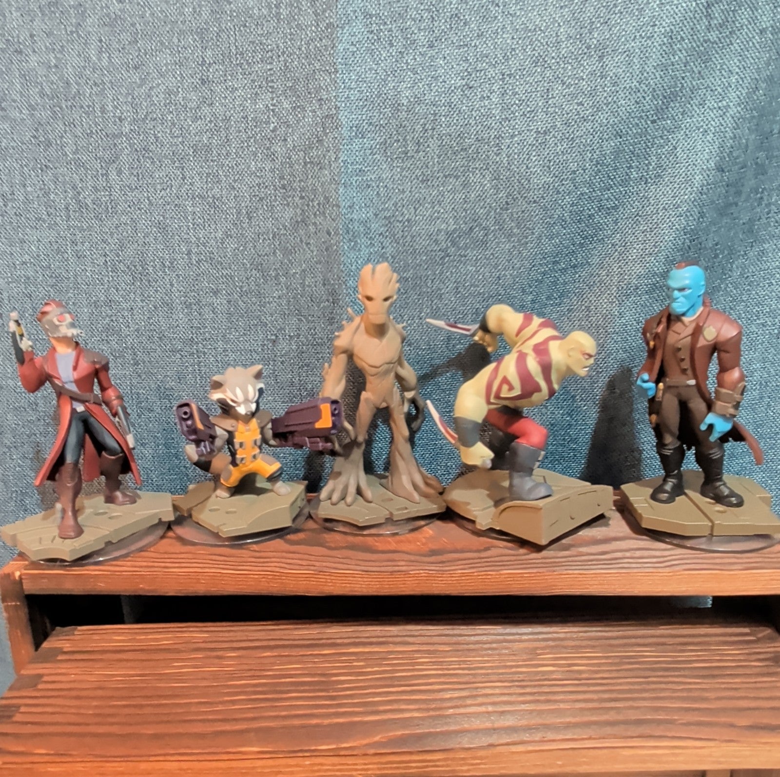 Disney Infinity 2.0 Guardians Galaxy 5 Figure Lot PVC Loose