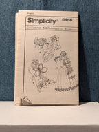 Simplicity 8466 Walnut Creek Hide&Seek Doll Pattern 98 Topsy Turvy 3 Sizes Uncut