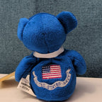 Tagged DOD Bear  Patriotic Plush Pride US Navy Bear 9" Vintage 1999 Military